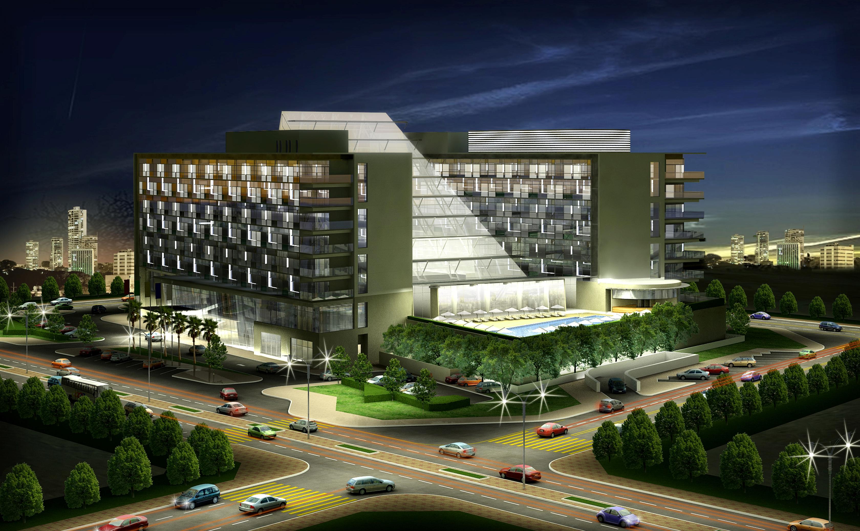 Hotel Hyatt Regency Oryx Ad Dawhah Esterno foto The new building of the National University of Ireland, Galway