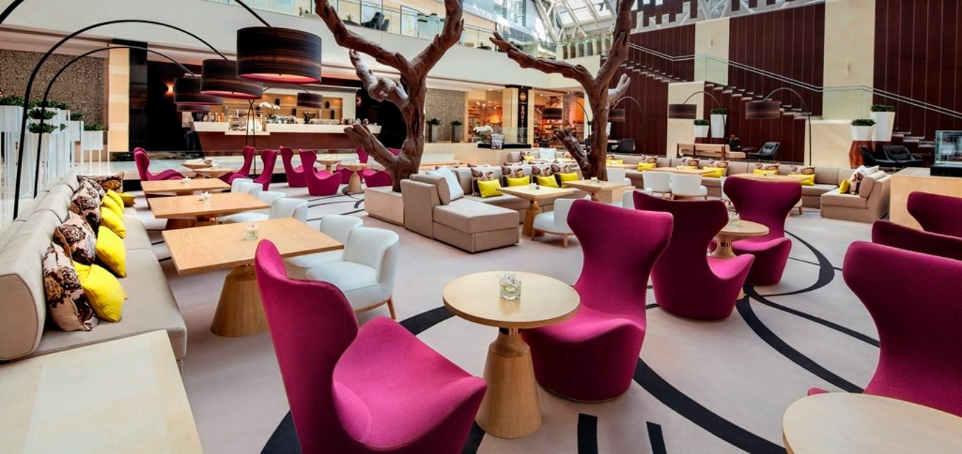Hotel Hyatt Regency Oryx Ad Dawhah Esterno foto The lobby